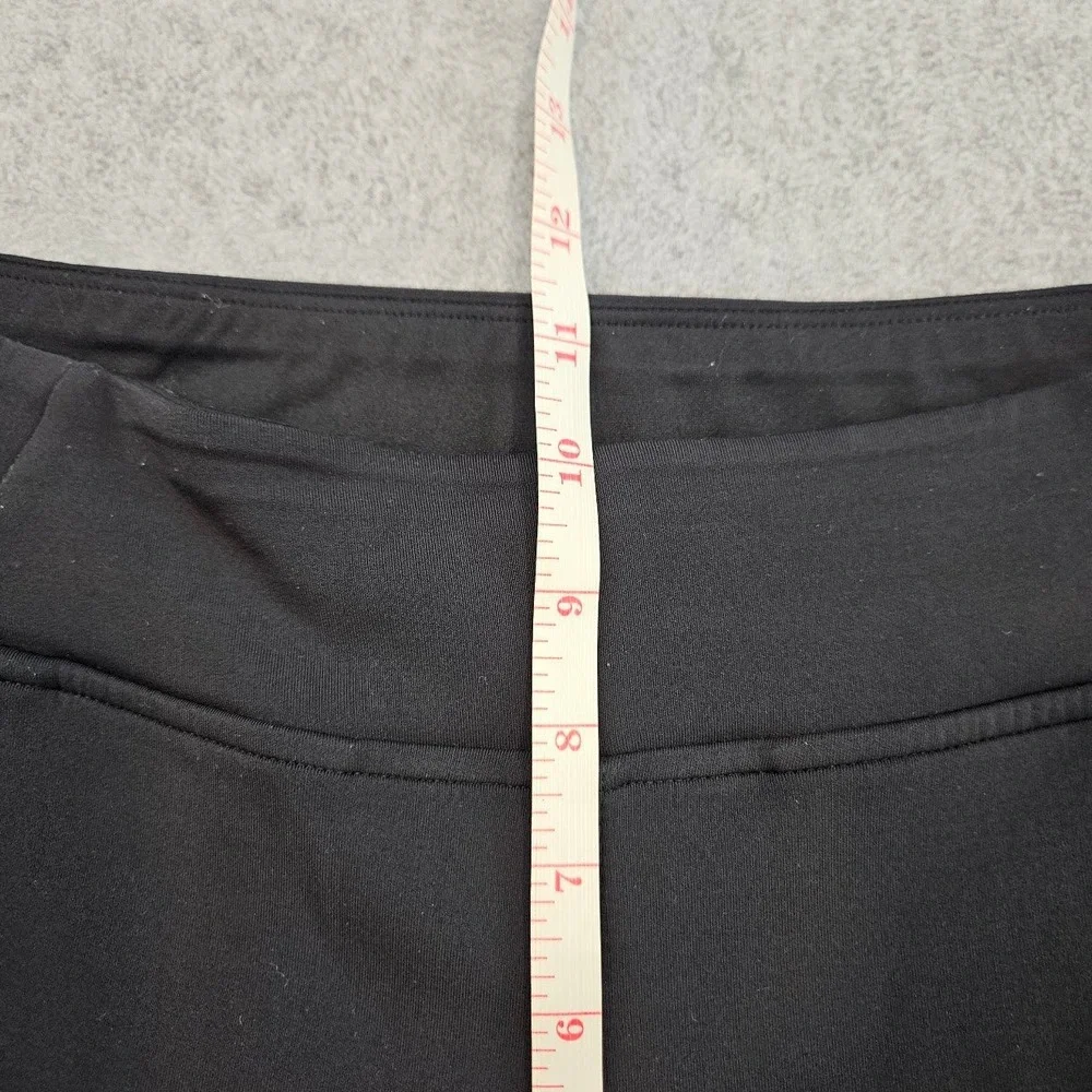 Lululemon Black Tapered Athletic Joggers Ribbed Cuff Yoga Training Pants